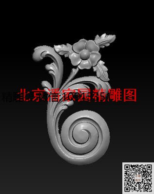 太亿 H7餐台脚弯花_圆雕图立体雕花桌腿3d打印洋花沙发腿圆柱木雕柱腿精雕图浮雕图